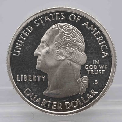 SPOT DEAL 2004 American Proof Silver Quarter Iowa - additional view