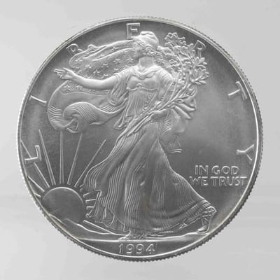1994 American Silver Eagle 1oz Silver Coin