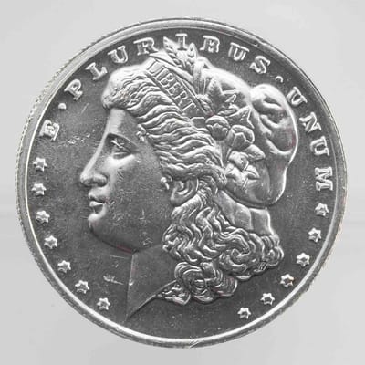Morgan Silver Dollar Style 1oz Silver Round