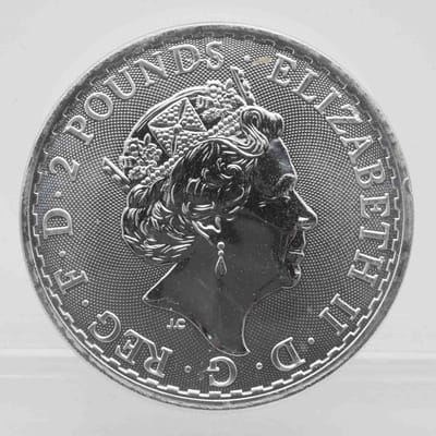 2021 Britannia 1oz Silver Coin - additional view