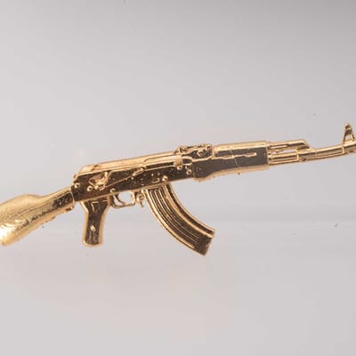 2025 Golden AK47 Limited .999 Silver Figure - additional view
