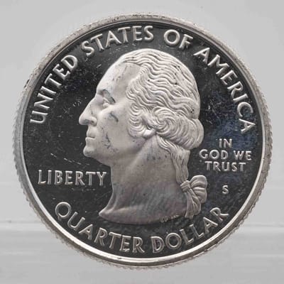 2006 American Proof Silver Quarter Nebraska - additional view