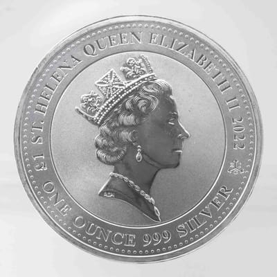 2022 St. Helena Pegasus 1oz Silver Coin - additional view