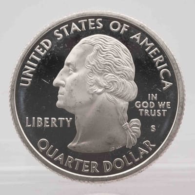 2004 American Proof Silver Quarter Texas  - additional view