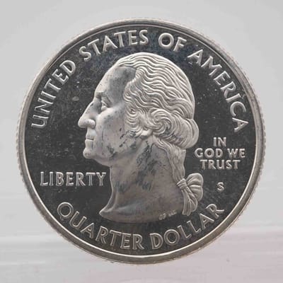 2006 American Proof Silver Quarter Colorado  - additional view