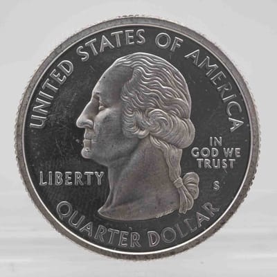 2005 American Proof Silver Quarter California - additional view