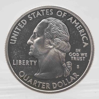 2003 American Proof Silver Quarter Illinois - additional view