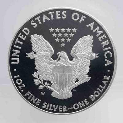 2013 Proof American Silver Eagle 1oz Coin - additional view