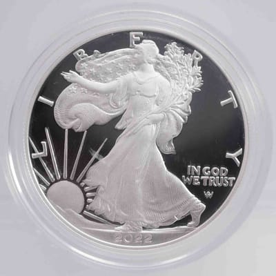 2022 Proof American Silver Eagle 1oz Coin