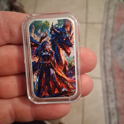 1 oz Hayleybug 999 silver bar - additional view