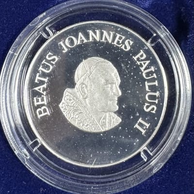 VERY RARE Vatican 2011 SILVER Coin Of John Paul II