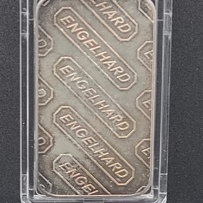 Engelhard Commercial TONER 1 oz silver Bar#F129727 - additional view