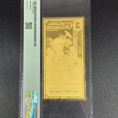 2025 Oklahoma 3 Limited Early Release Goldback PMG 69 - additional view