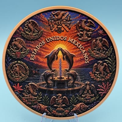1O oz Copper Libertad Mermaid. EXCLUSIVE TO MY PRECIOUS INVESTMENTS. ￼ - additional view
