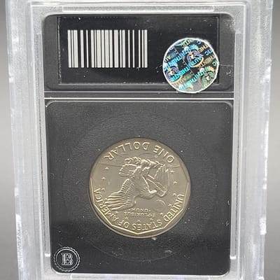 1981 Susan B Anthony Dollar Brilliant Uncirculated - additional view