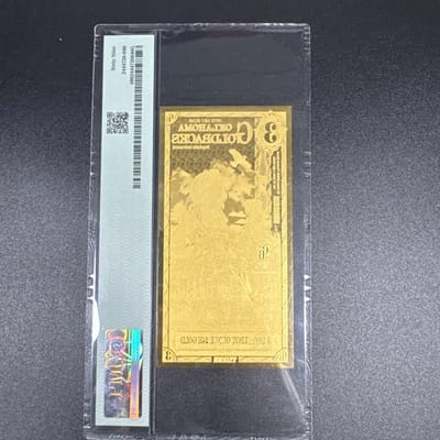 2025 Oklahoma 3 Limited Early Release Goldback PMG 69 - additional view