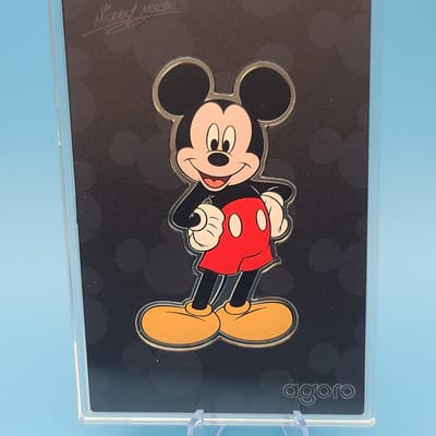 AGORO MICKEY MOUSE 1/2oz SILVER TIER 1 #3383/3485