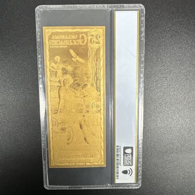 2025 Oklahoma 25 Goldback Alpha Edition PCGS 69 PPQ First Year 1/40 oz Gold - additional view