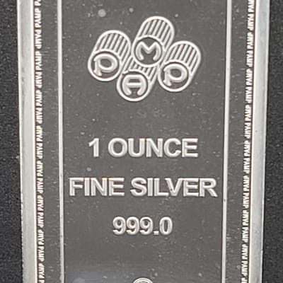 PAMP Suisse Lady of Justice 1 oz .999 Silver Bar - additional view