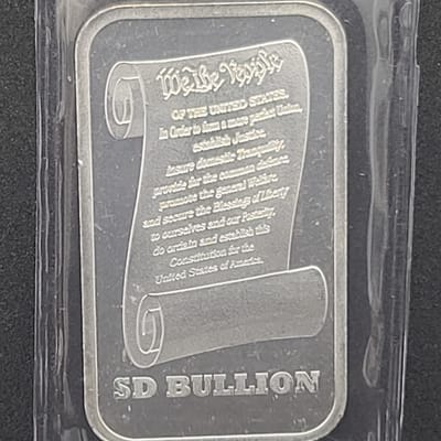 1 OZ BAR SILVER SDBullion Mint Liberty Bell Sealed - additional view