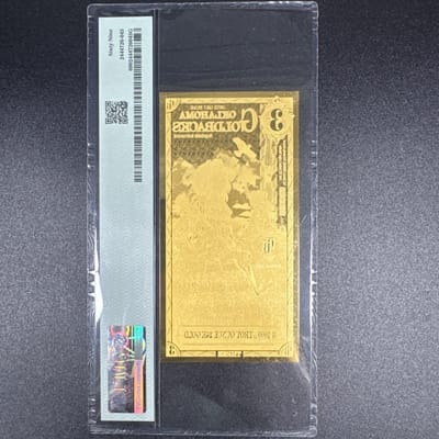 2025 Oklahoma 3 Limited Early Release Goldback PMG 69 - additional view
