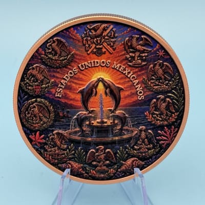 5 Oz Copper Libertad Mermaid. EXCLUSIVE TO MY PRECIOUS INVESTMENTS. ￼ - additional view