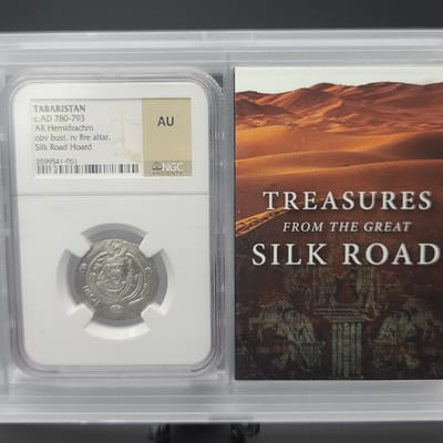 Tabaristan AD 780-793 Hemidrachm Silk Road Hoard