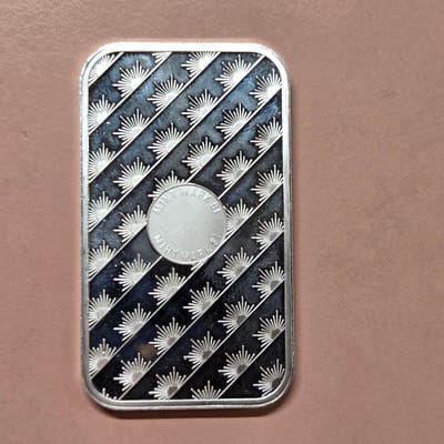 Sunshine Minting 1 oz .999 Fine Silver Bar SMI Eag - additional view