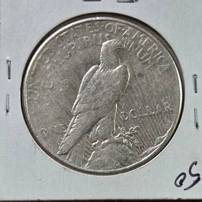 1934 S Peace Dollar Key Date - additional view