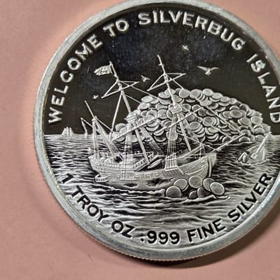 2018 Leviathan 1 oz Silver Round Rare - additional view