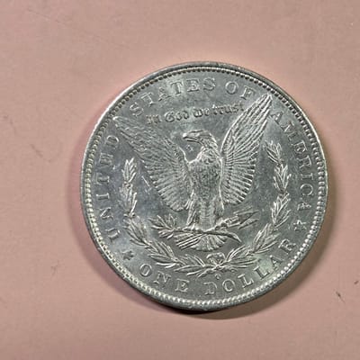 1885 O Morgan Silver Dollar AU - additional view