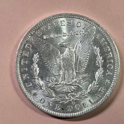 1921 P Morgan Silver Dollar AU - additional view