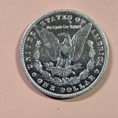 1882 P Morgan Silver Dollar VF - additional view
