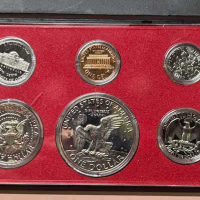 3 Total 1974 United States Clad Proof Sets - additional view
