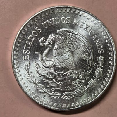 1983 Mexican Libertad 1 oz 999 from a roll. BU - additional view