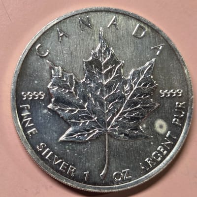 1990 Canadian Maple Leaf 9999 - additional view
