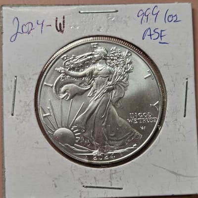 2024 American Silver Eagle BU West Point 999