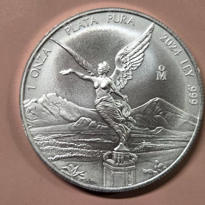 2024 Mexican Libertad 1 oz 999 BU