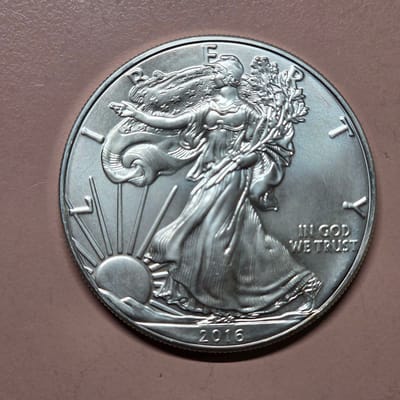 2016 American Silver Eagle BU 999