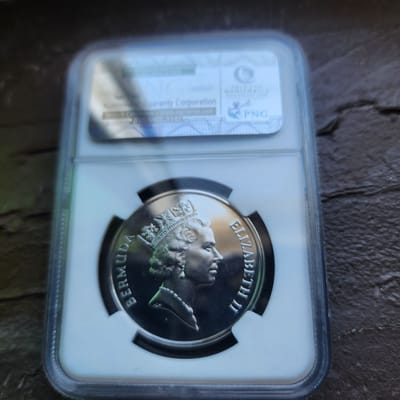 1987 1 oz Palladium Bermuda Sea Venture NGC PF69 - additional view