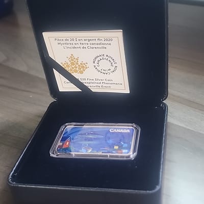2020 $20 Fine Silver Coin. Canada's Unexplained Ph - additional view