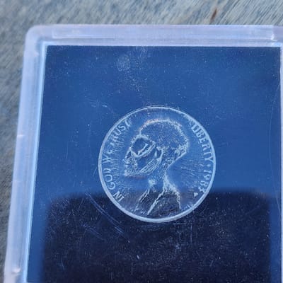 Hobo Nickel Alien Artwork