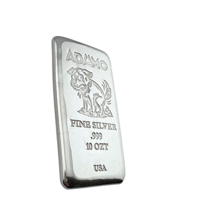 Adamo Doggie Bar 10 oz .999 Fine Silver Adamo - additional view