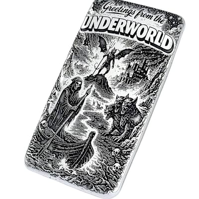 UNDERWORLD - 10ozt 999 Fine Silver - Adamo