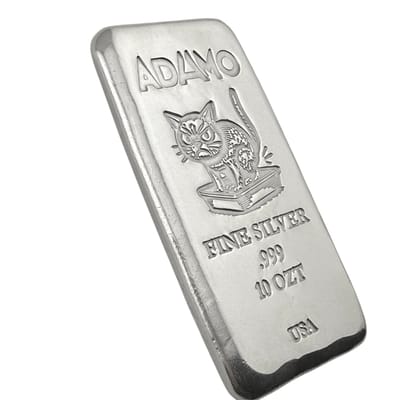 Adamo Kitty Bar 10 oz .999 Fine Silver Adamo - additional view