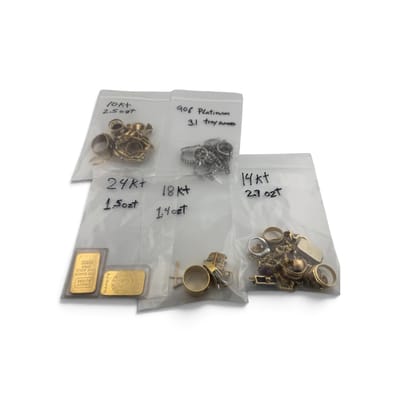 GOLD & PLATINUM SCRAP – 24K 18K 14K 10k Platinum