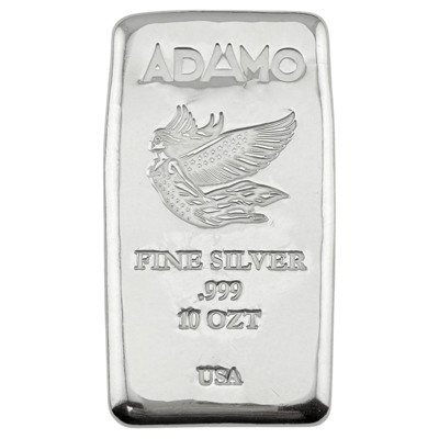 Adamo USA Dream Bar 10 oz .999 Fine Silver Adamo