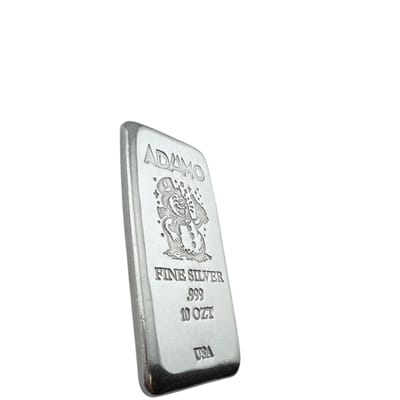 Adamo Frosty Bar 10 oz .999 Fine Silver Adamo - additional view