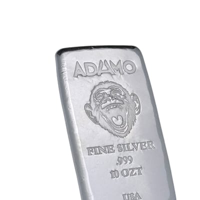 Adamo Monkey Bar 10 oz .999 Fine Silver Adamo - additional view