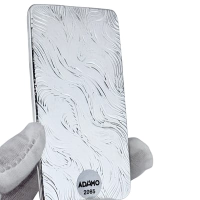 Adamo Grenade Bar 10 oz .999 Fine Silver Adamo  - additional view